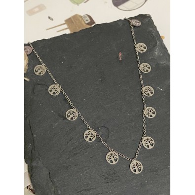 Collier acier inoxydable...