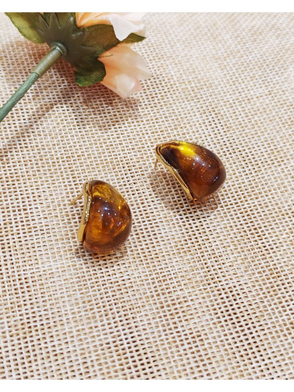 Boucles d'oreilles acier inoxydable E245