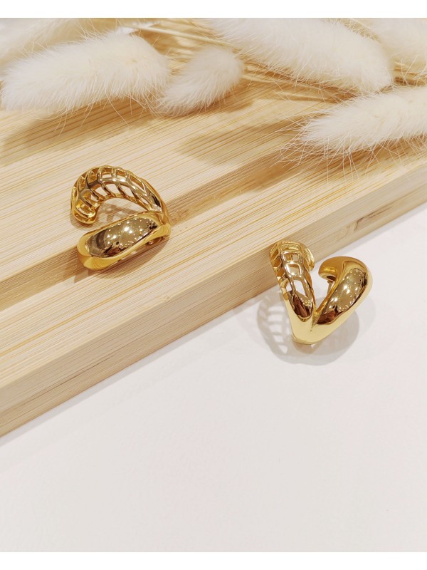 Boucles d'oreilles acier inoxydable E246