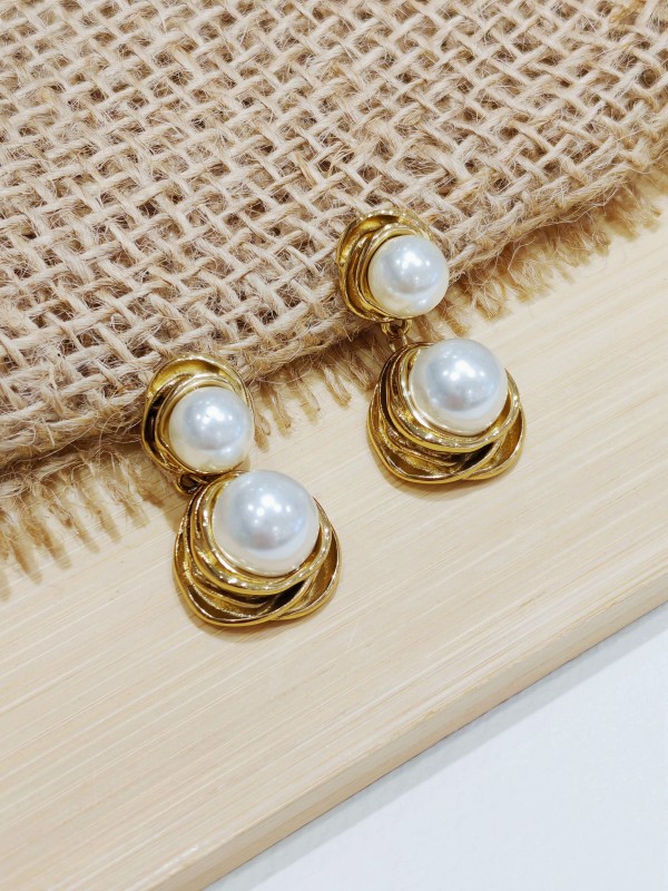 Boucles d'oreilles acier inoxydable E249
