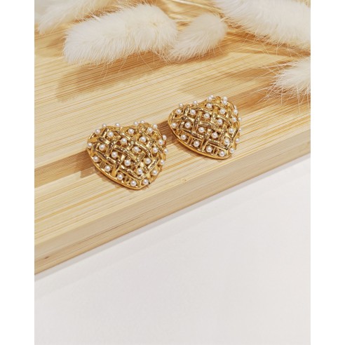 Boucles d'oreilles acier inoxydable E250