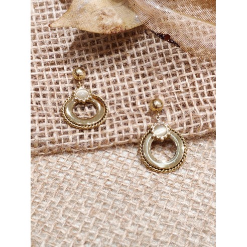 Boucles d'oreilles acier inoxydable E252