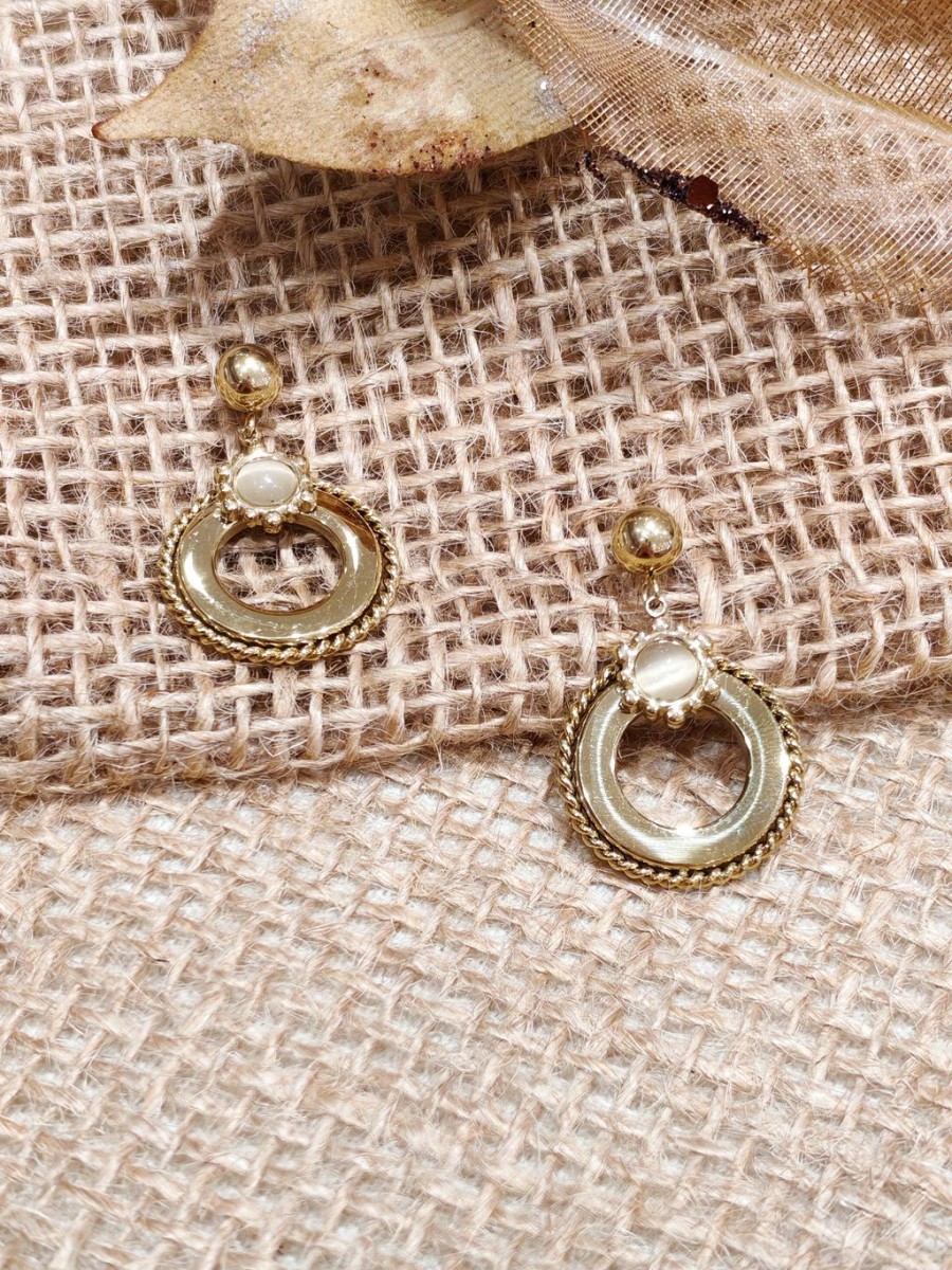 Boucles d'oreilles acier inoxydable E252