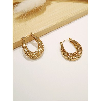 Boucles d'oreilles acier...