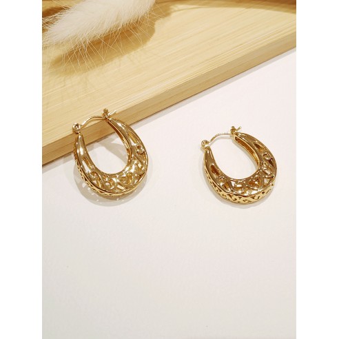 Boucles d'oreilles acier inoxydable E260