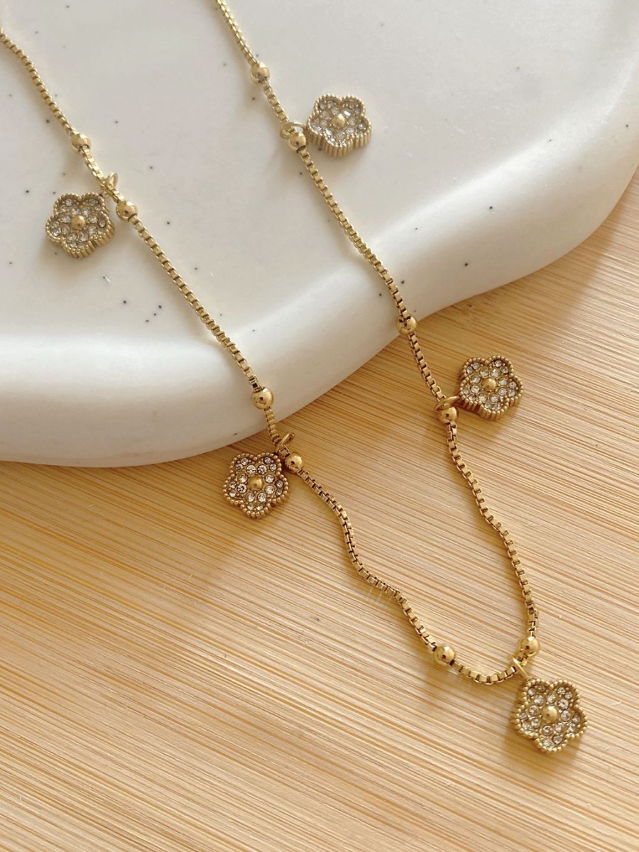 Collier acier inoxydable femme N098