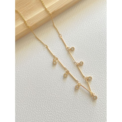 Collier acier inoxydable femme N106