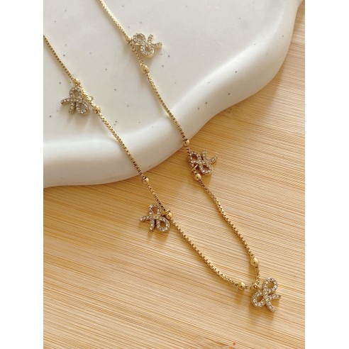Collier acier inoxydable femme N111