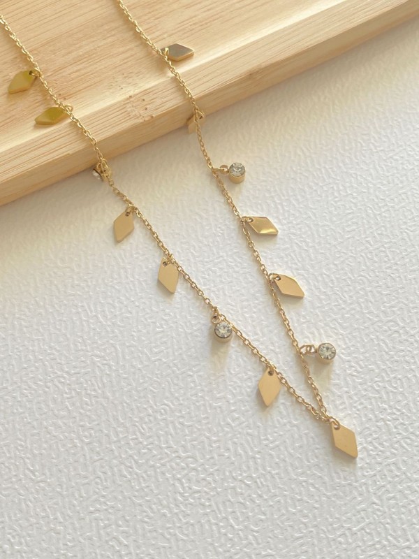 Collier acier inoxydable femme N113
