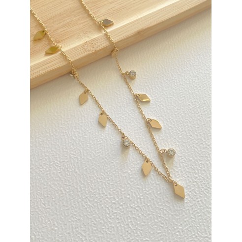 Collier acier inoxydable femme N113