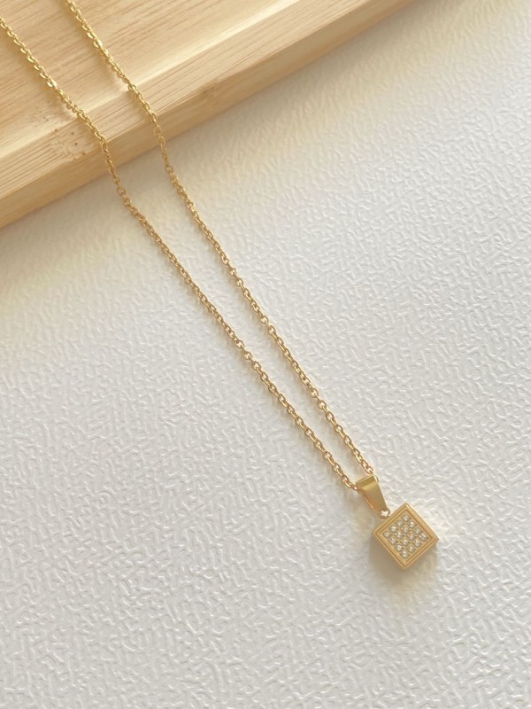 Collier acier inoxydable femme N115