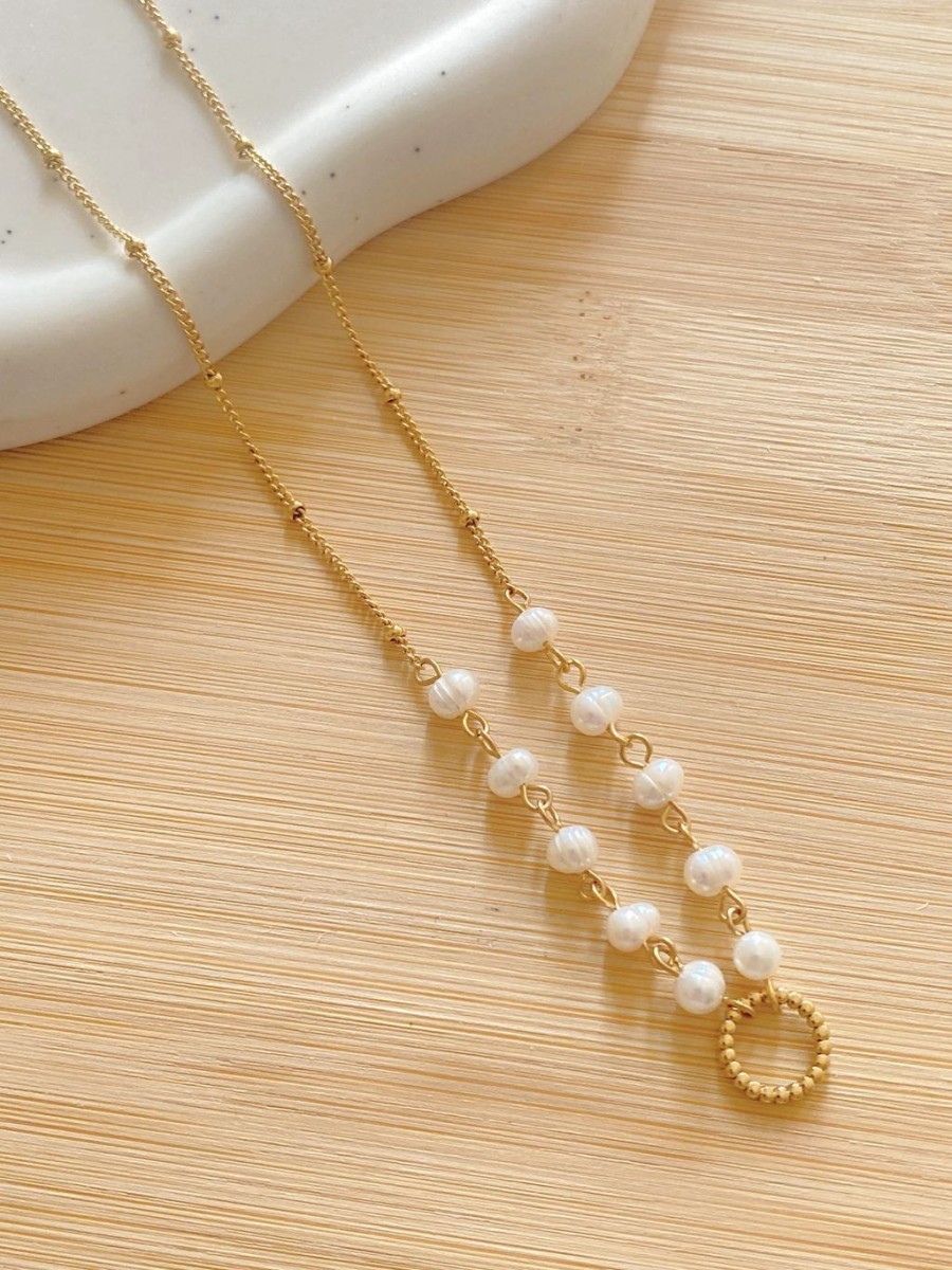 Collier acier inoxydable femme N119