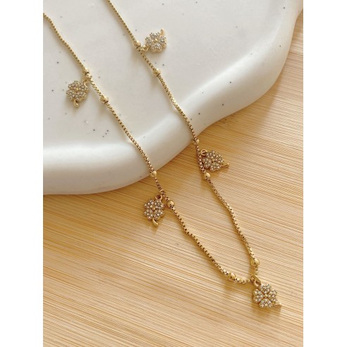Collier acier inoxydable femme N124