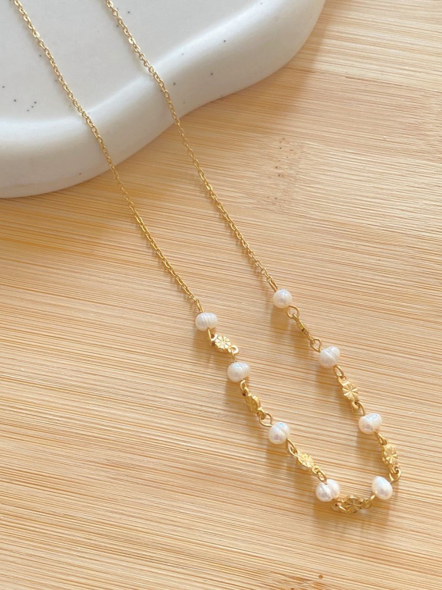 Collier acier inoxydable femme N128