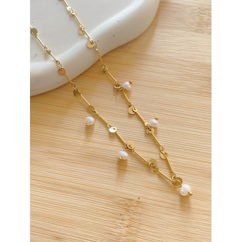 Collier acier inoxydable femme N132