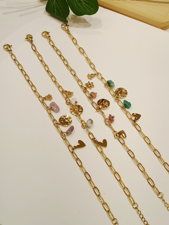 Bracelet en acier inoxydable B108