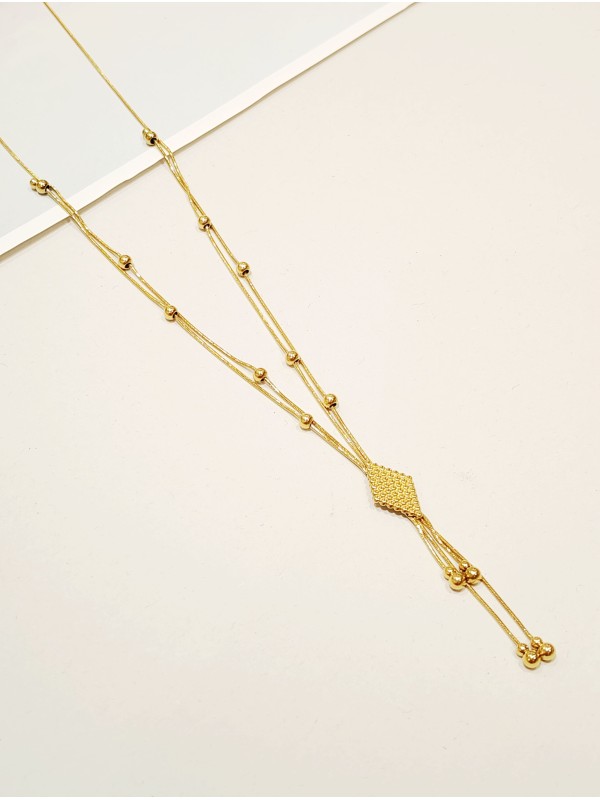 Collier acier inoxydable femme N148