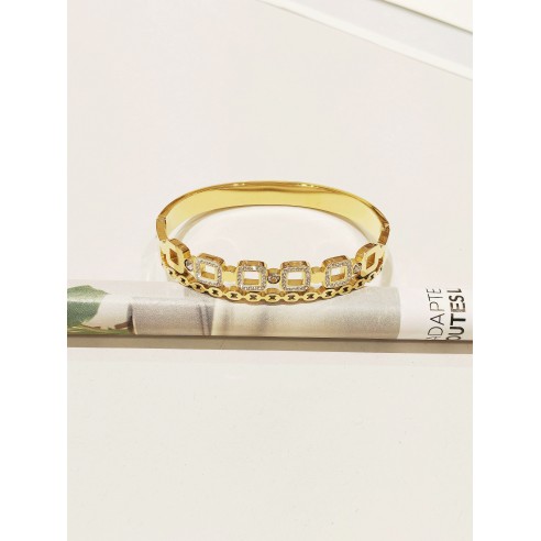 Bracelet jonc acier inoxydable J115