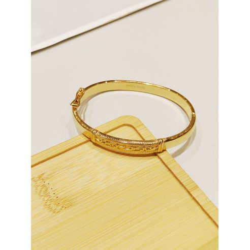 Bracelet jonc acier inoxydable J118