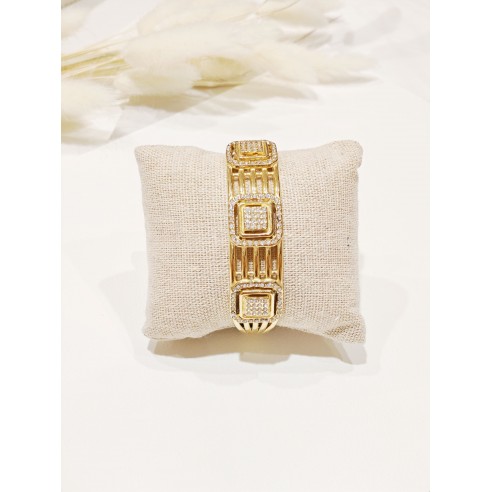 Bracelet jonc acier inoxydable J121