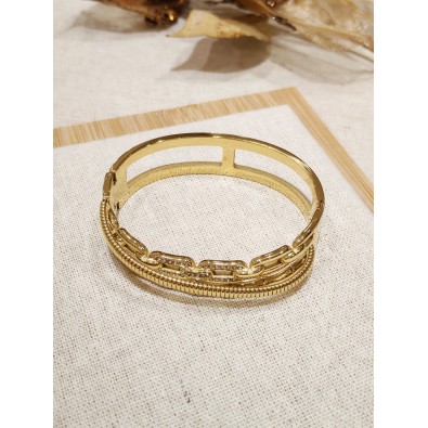 Bracelet jonc acier...