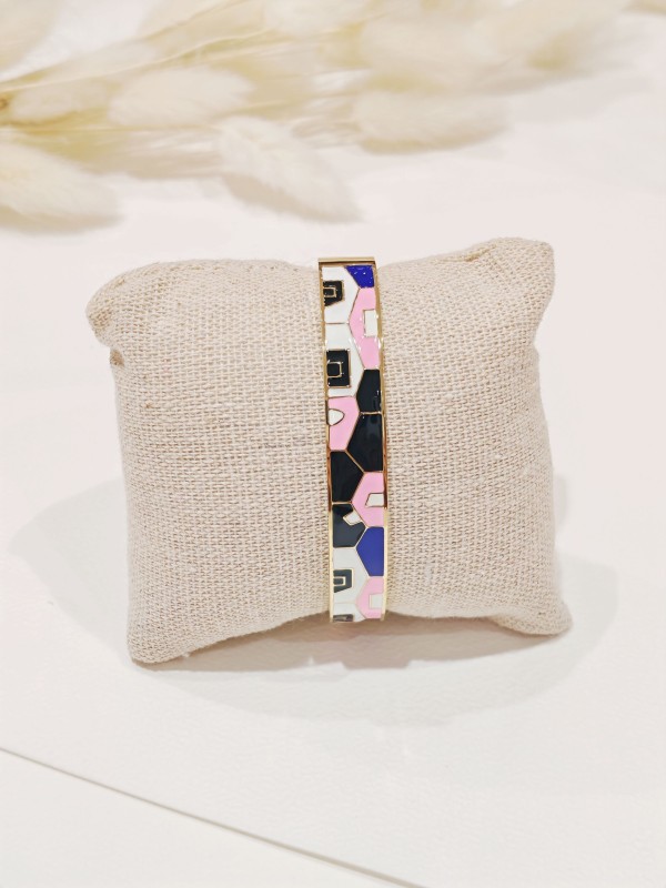 Bracelet jonc acier inoxydable J138