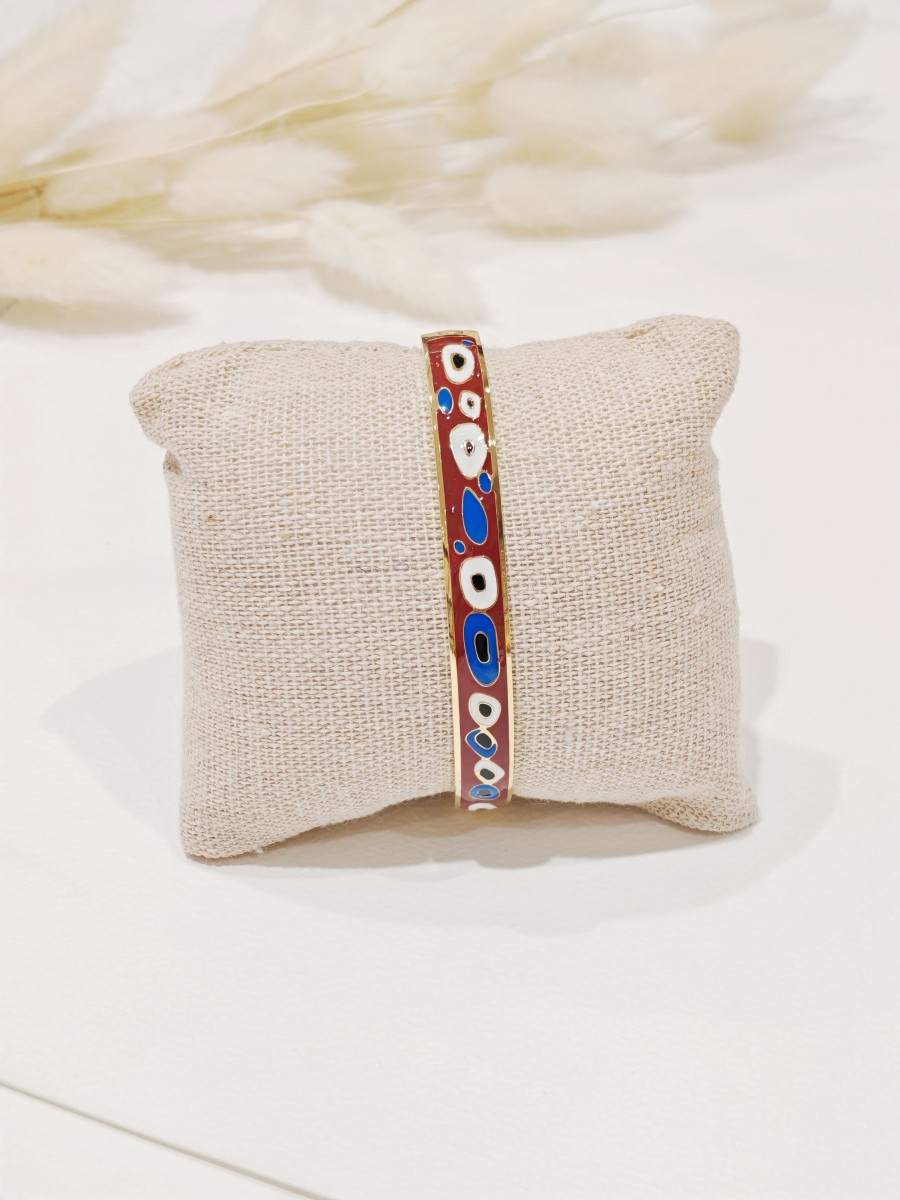 Bracelet jonc acier inoxydable J133