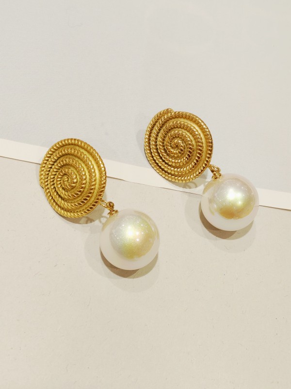 Boucles d'oreilles acier inoxydable E265