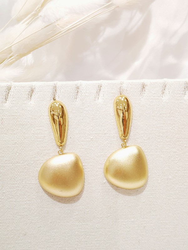 Boucles d'oreilles acier inoxydable E269