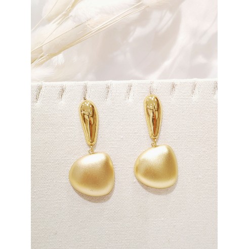 Boucles d'oreilles acier inoxydable E269