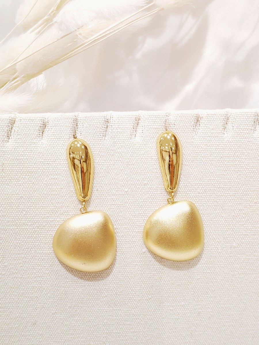 Boucles d'oreilles acier inoxydable E269