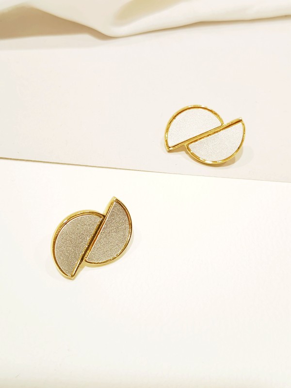 Boucles d'oreilles acier inoxydable E271