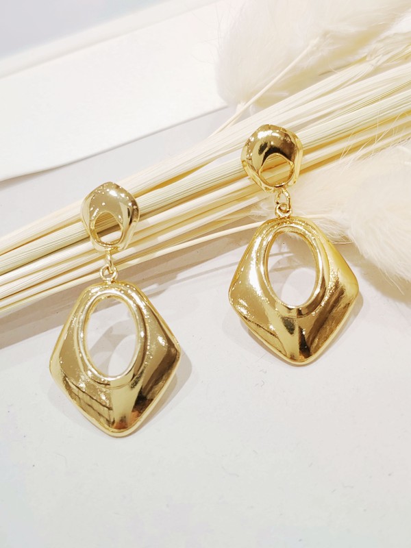 Boucles d'oreilles acier inoxydable E275