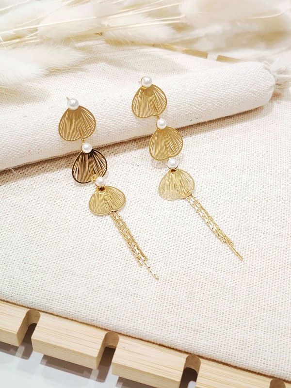 Boucles d'oreilles acier inoxydable E278