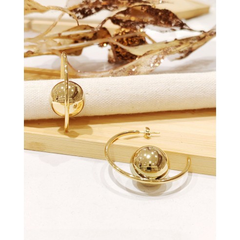 Boucles d'oreilles acier inoxydable E284