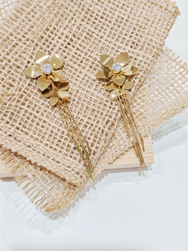 Boucles d'oreilles acier inoxydable E286
