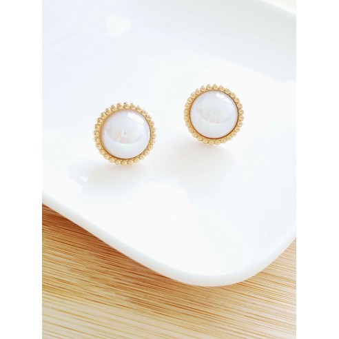 Boucles d'oreilles acier inoxydable E290