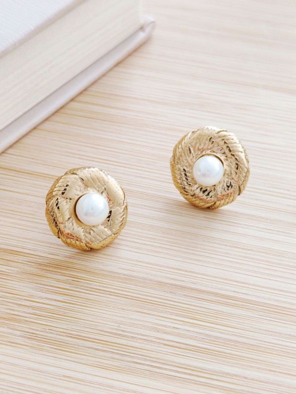 Boucles d'oreilles acier inoxydable E298