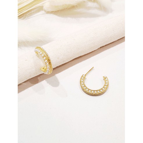 Boucles d'oreilles acier inoxydable E303