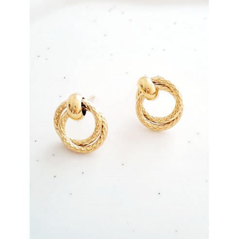 Boucles d'oreilles acier inoxydable E305