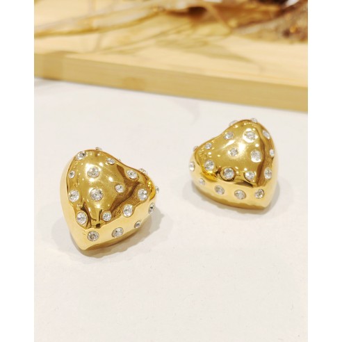 Boucles d'oreilles acier inoxydable E308