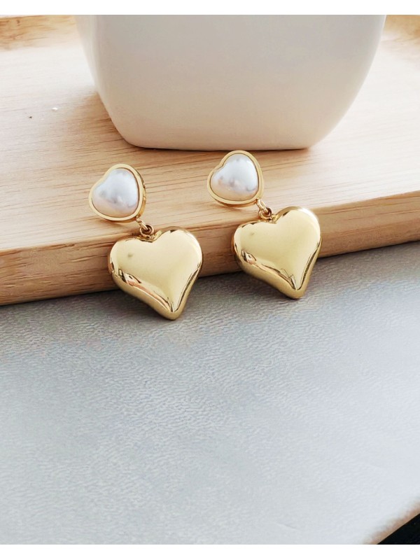 Boucles d'oreilles acier inoxydable E310