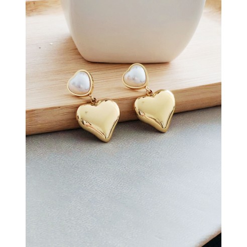 Boucles d'oreilles acier inoxydable E310
