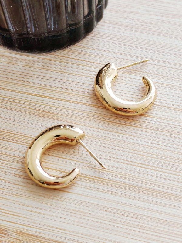 Boucles d'oreilles acier inoxydable E312