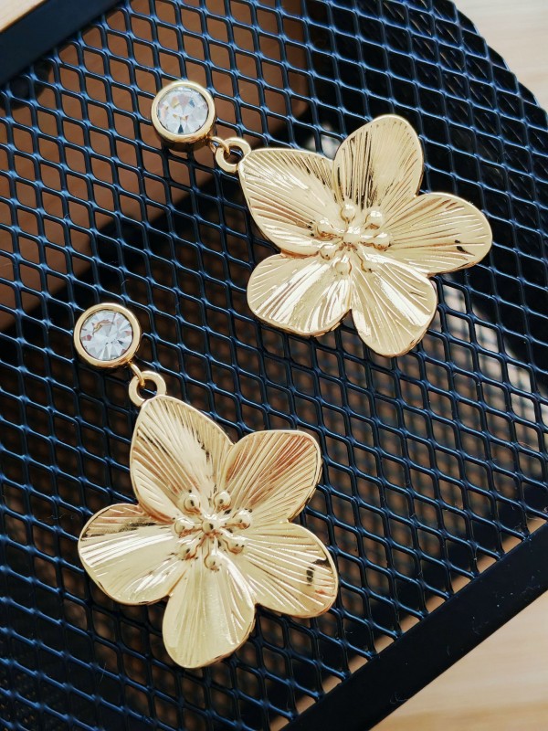 Boucles d'oreilles acier inoxydable E316