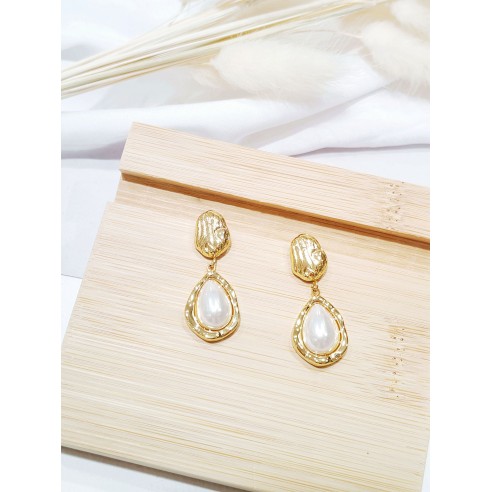 Boucles d'oreilles acier inoxydable E317