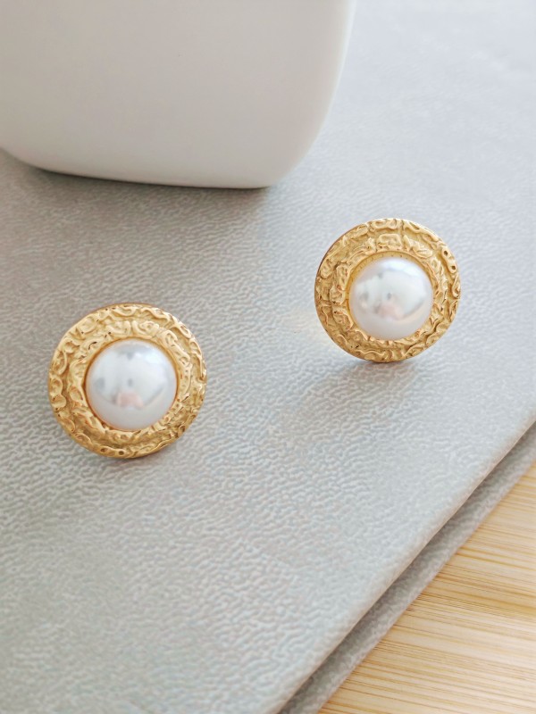 Boucles d'oreilles acier inoxydable E318