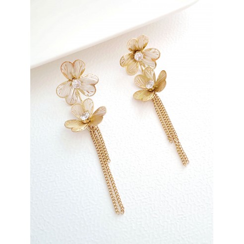 Boucles d'oreilles acier inoxydable E329