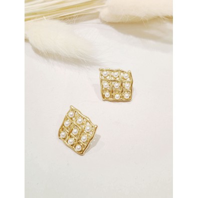 Boucles d'oreilles acier...