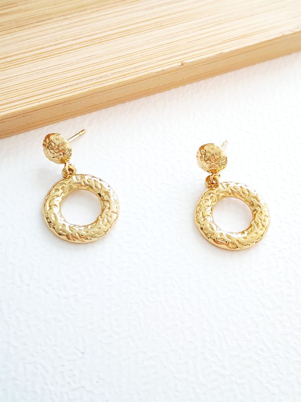 Boucles d'oreilles acier inoxydable E336